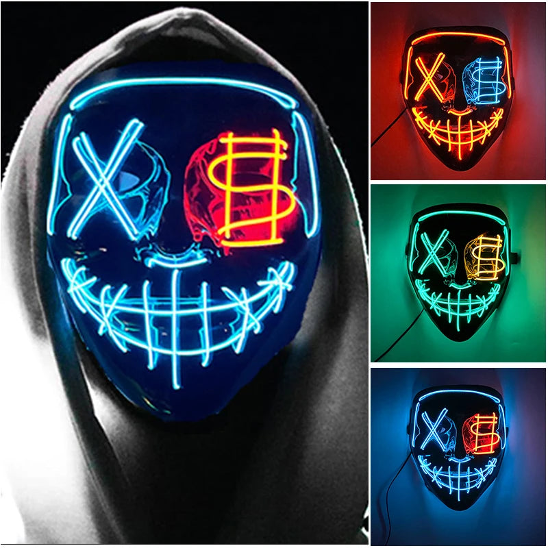 Led Mask Halloween