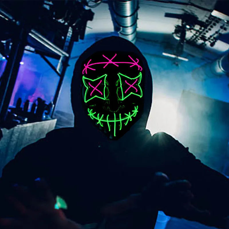 Led Mask Halloween