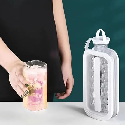 Folding Ice Maker Water Bottle