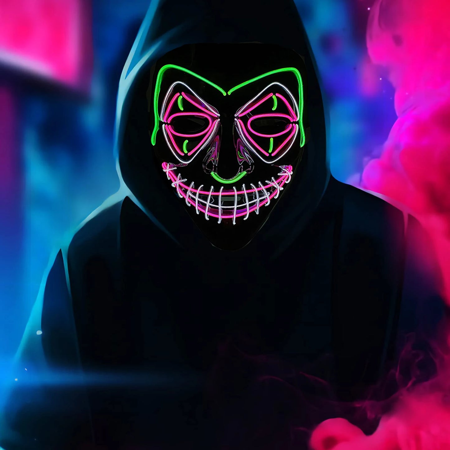 Led Mask Halloween