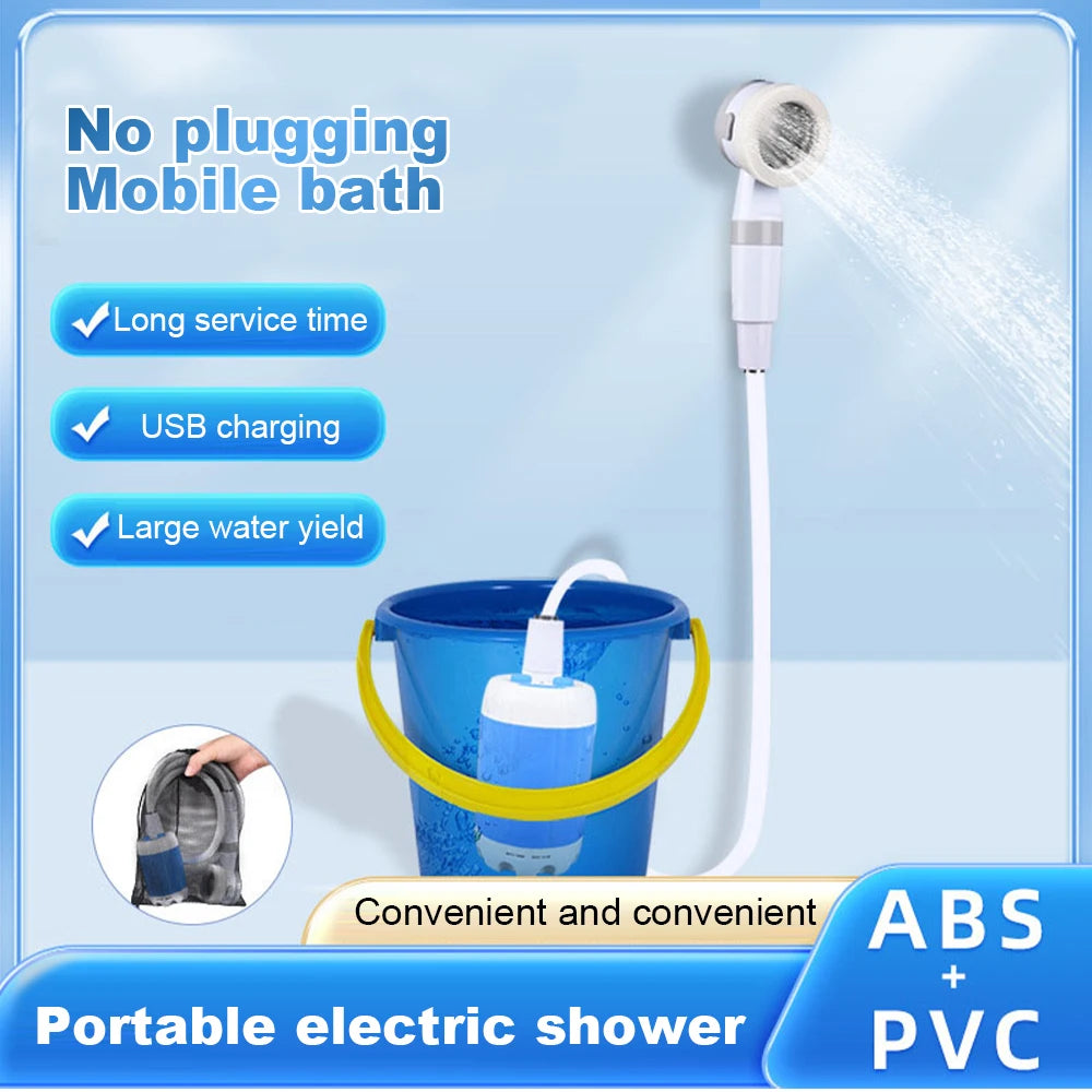 Portable Outdoor Shower Set Handheld Shower Head