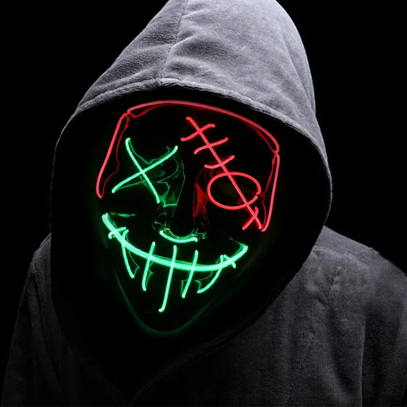 Led Mask Halloween