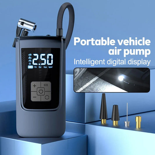 Tire Inflator Portable Air Compressor 6000mAh