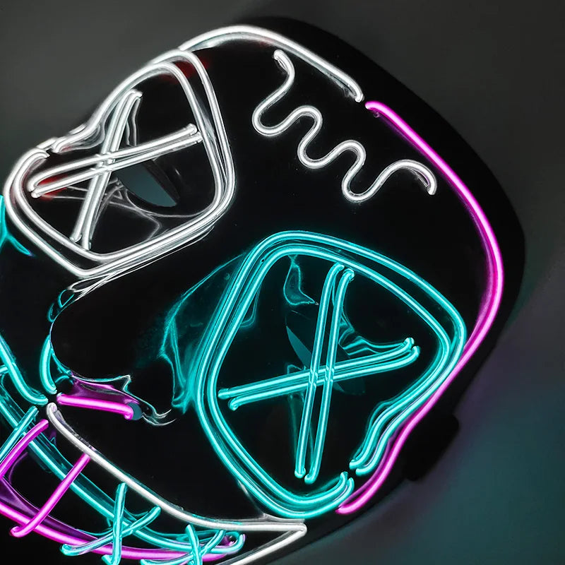 Led Mask Halloween