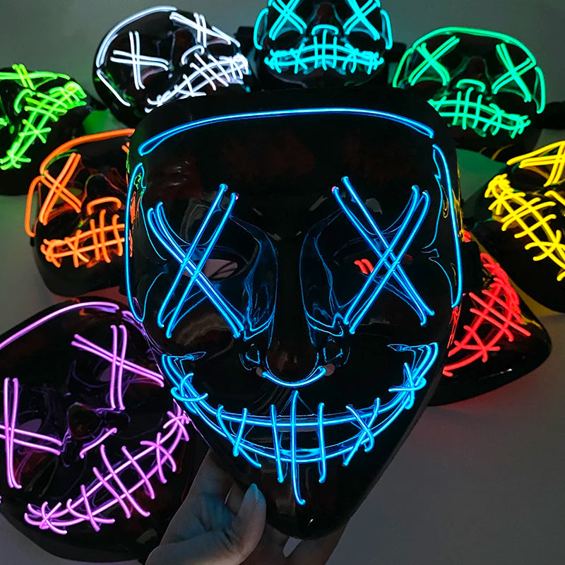 Led Mask Halloween