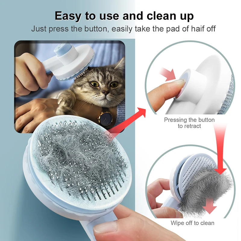 Brush for Cats Remove Hairs Pet Cat Hair