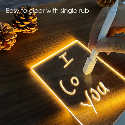 Note Board Creative Led Night Light